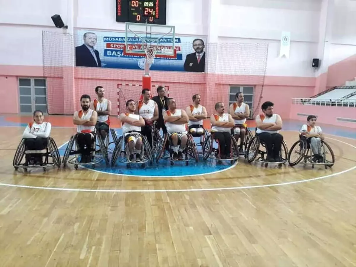 Tekerlekli Basketbol Takımı Yoluna Namağlup Devam Ediyor