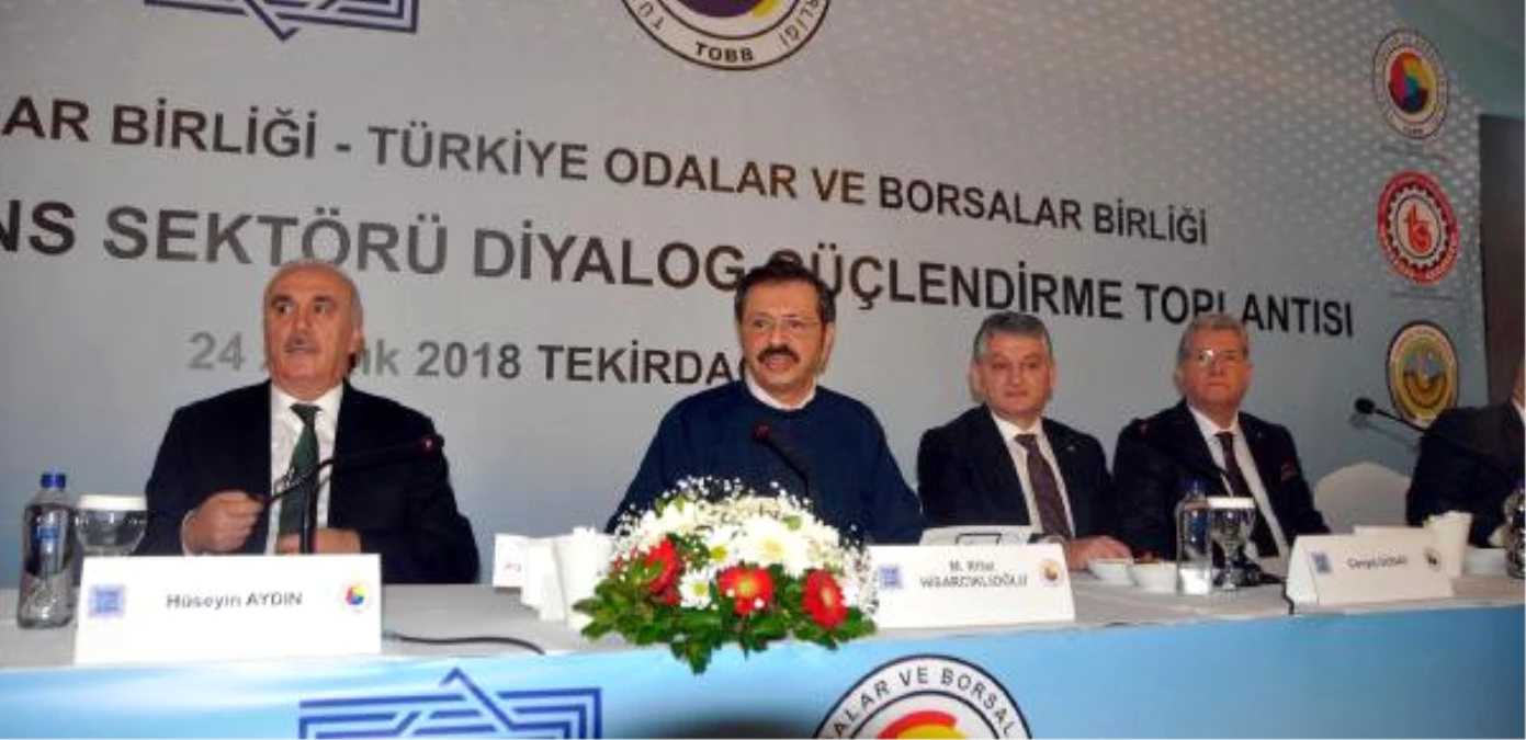 TOBB Başkanı Hisarcıklıoğlu: Son Dönemde Ekonomimizde Olumlu Gelişmeler Var