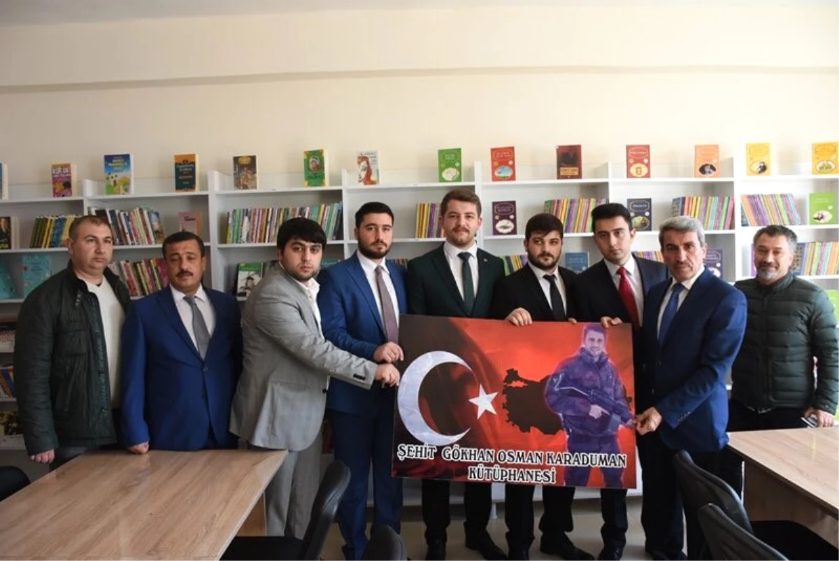 Türkiye Öğrenci Meclisi Nusaybin\'e Kütüphane Yaptı