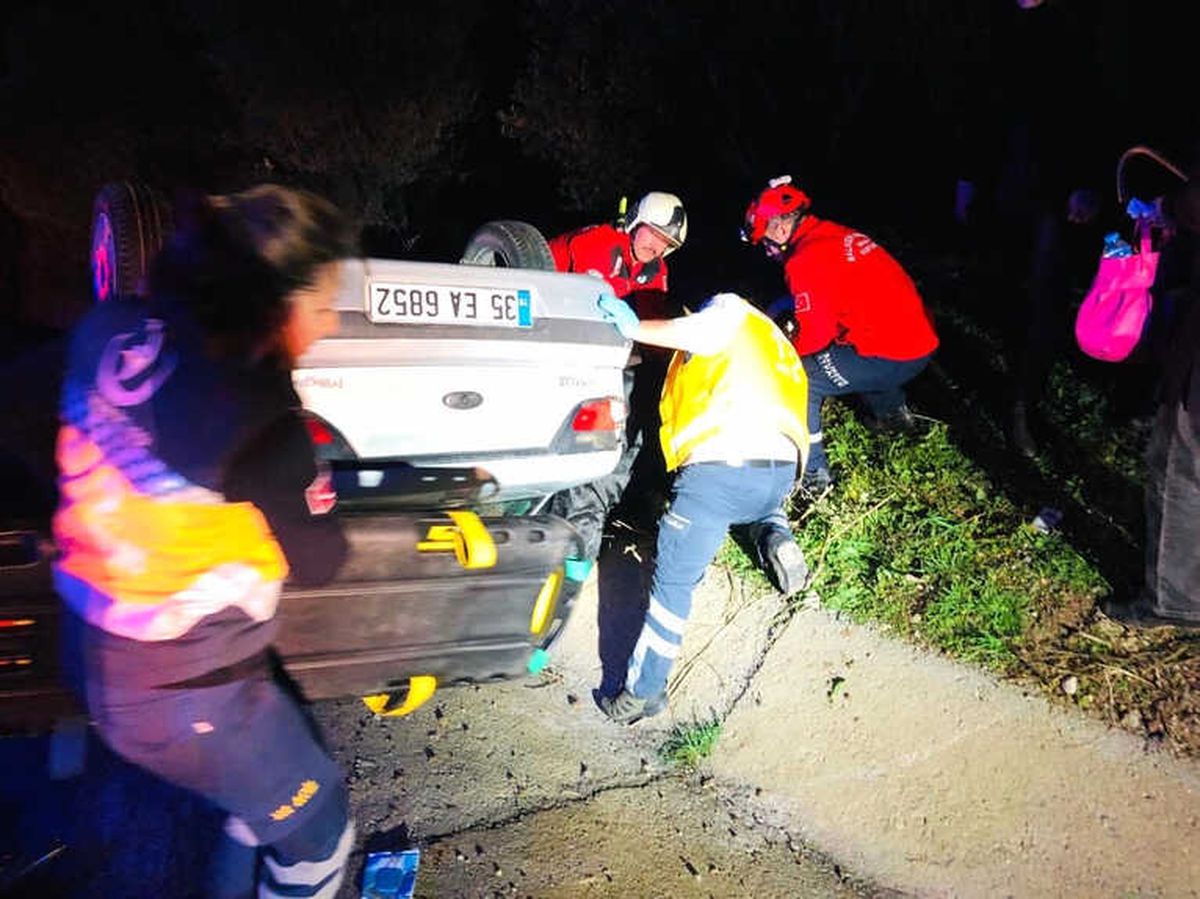 Ayvalık\'ta Trafik Kazası; 1 Yaralı