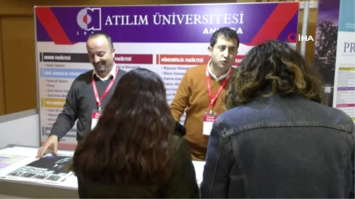 Fuarda Atılım Üniversitesi Standına Yoğun İlgi