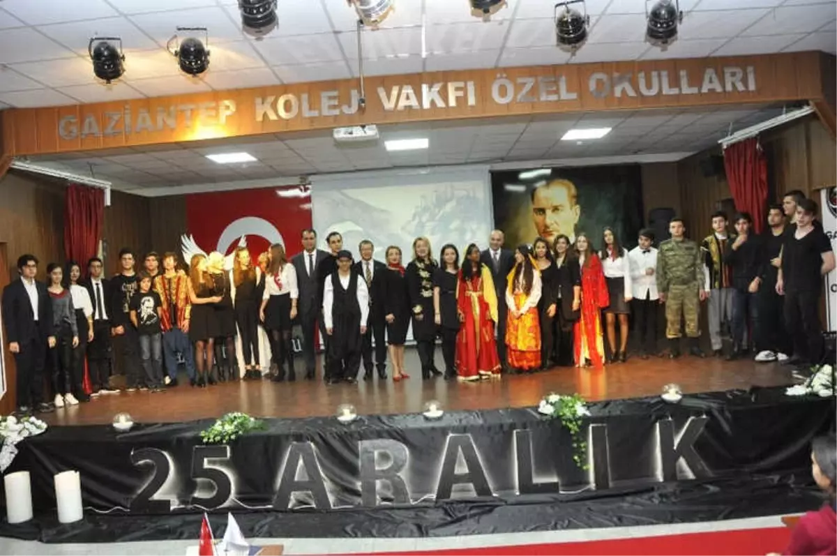 Gaziantep Kolej Vakfında 25 Aralık\'a Muhteşem Kutlama