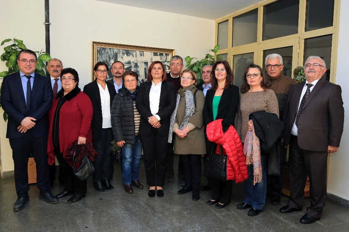 Hacı Bektaş Veli Anadolu Kültür Vakfı\'ndan Başkan Çerçioğlu\'na Ziyaret