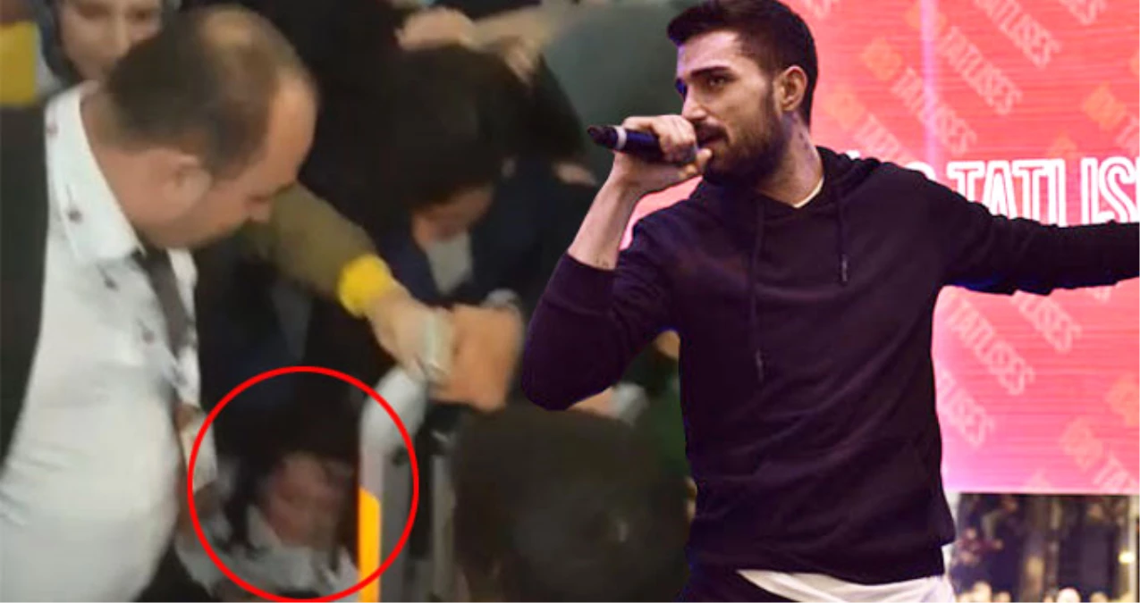 İdo Tatlıses\'in Konserinde Yaşanan İzdihamda Kadın ve Çocuklar Ezilme Tehlikesi Atlattı