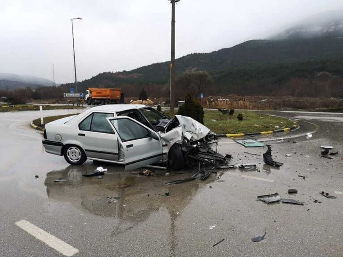 Karabük\'te Trafik Kazası: 2 Yaralı