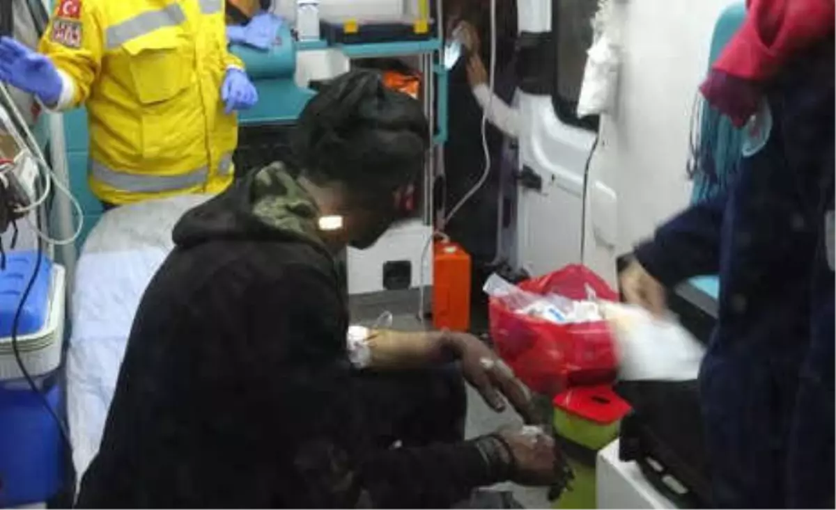 Suriyeli Genç, Yanarak Ölmekten Son Anda Kurtarıldı