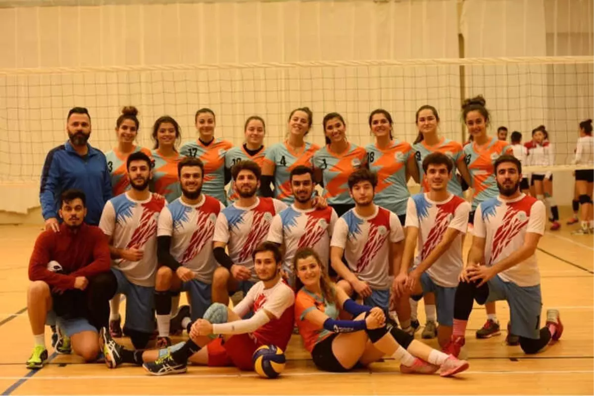 Alkü Voleybol Takımları 1. Lige Yükseldi