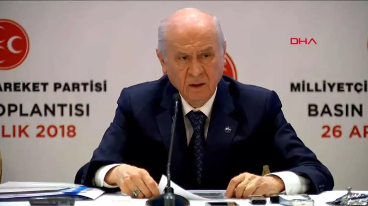 Bahçeli: "Hulusi Akar Paşa Kuran\'a, Bayrağa, Silaha Sahip Çıkmıştır.