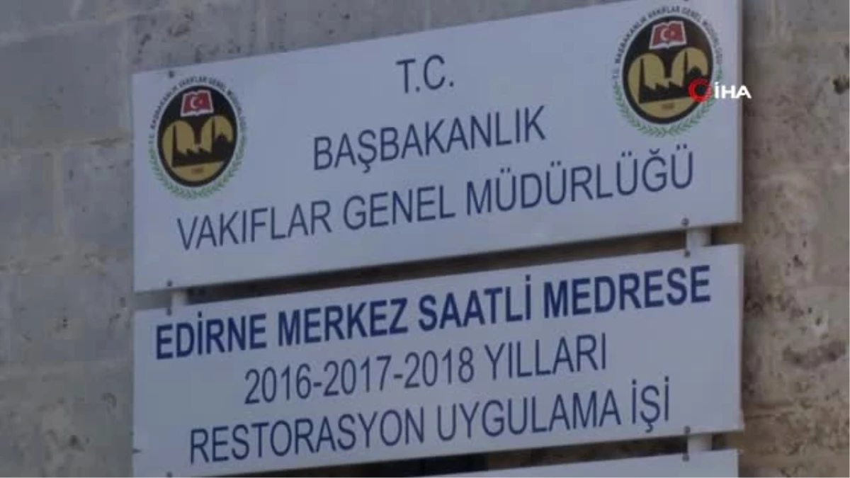 Cihan Padişahı Fatih Sultan Mehmet\'in Okulu Yeniden İhya Edildi