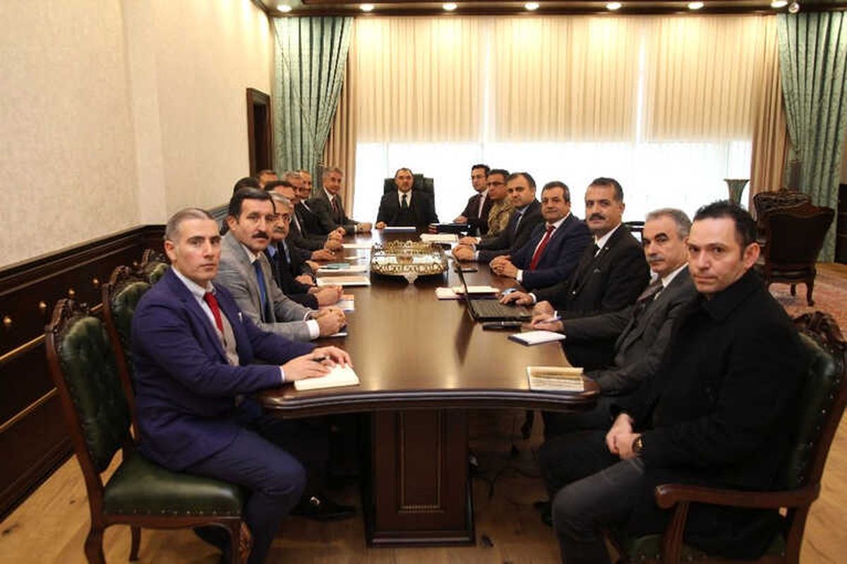 Elazığ\'da Kış Tedbirleri Toplantısı Yapıldı
