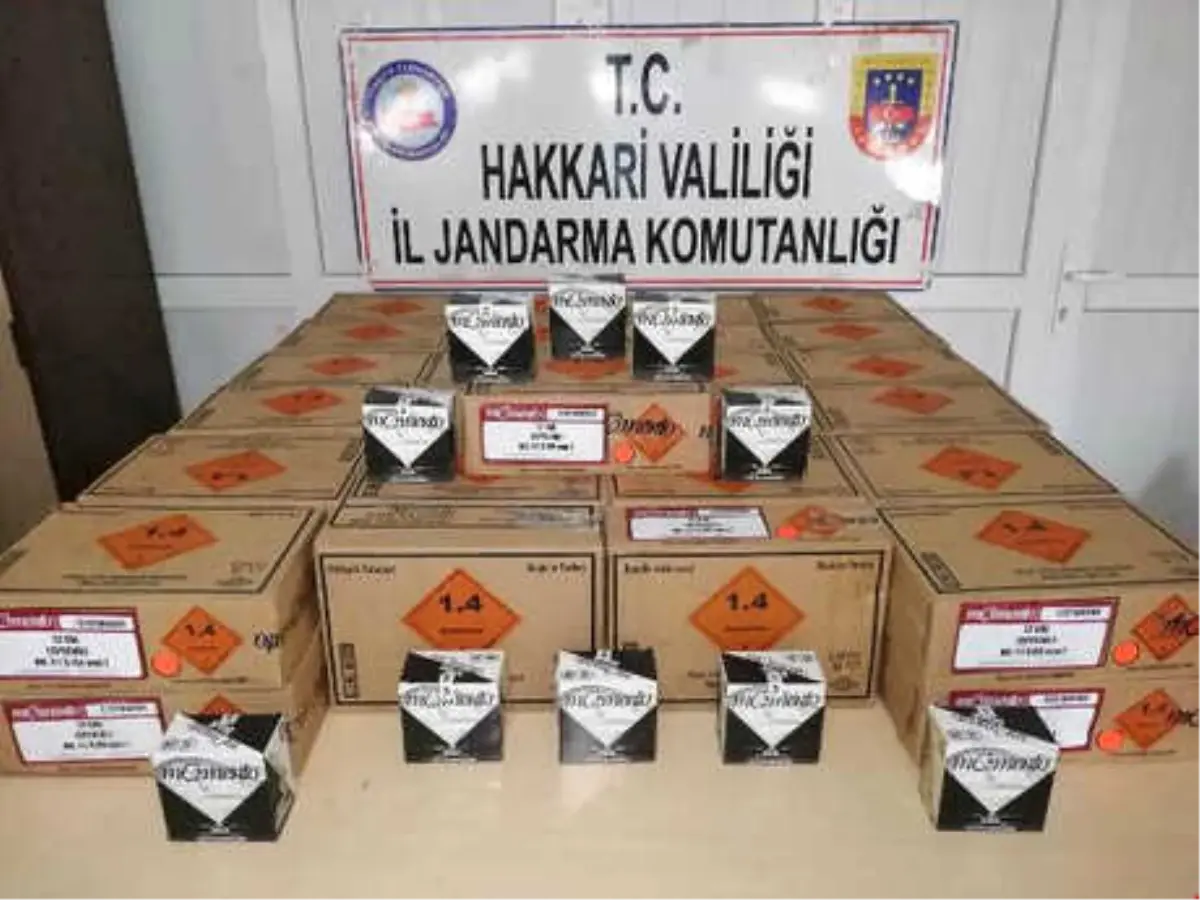 Hakkari\'de 660 Kurusıkı Tabanca ve 12 Bin Av Tüfeği Fişeği Ele Geçirildi