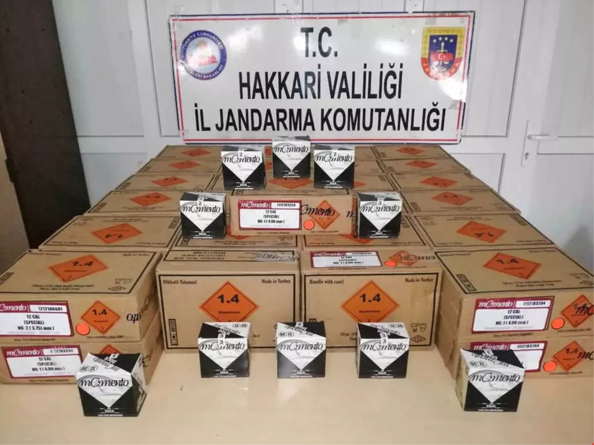 Hakkari\'de 660 Kurusıkı Tabanca ve 12 Bin Fişek Ele Geçirildi