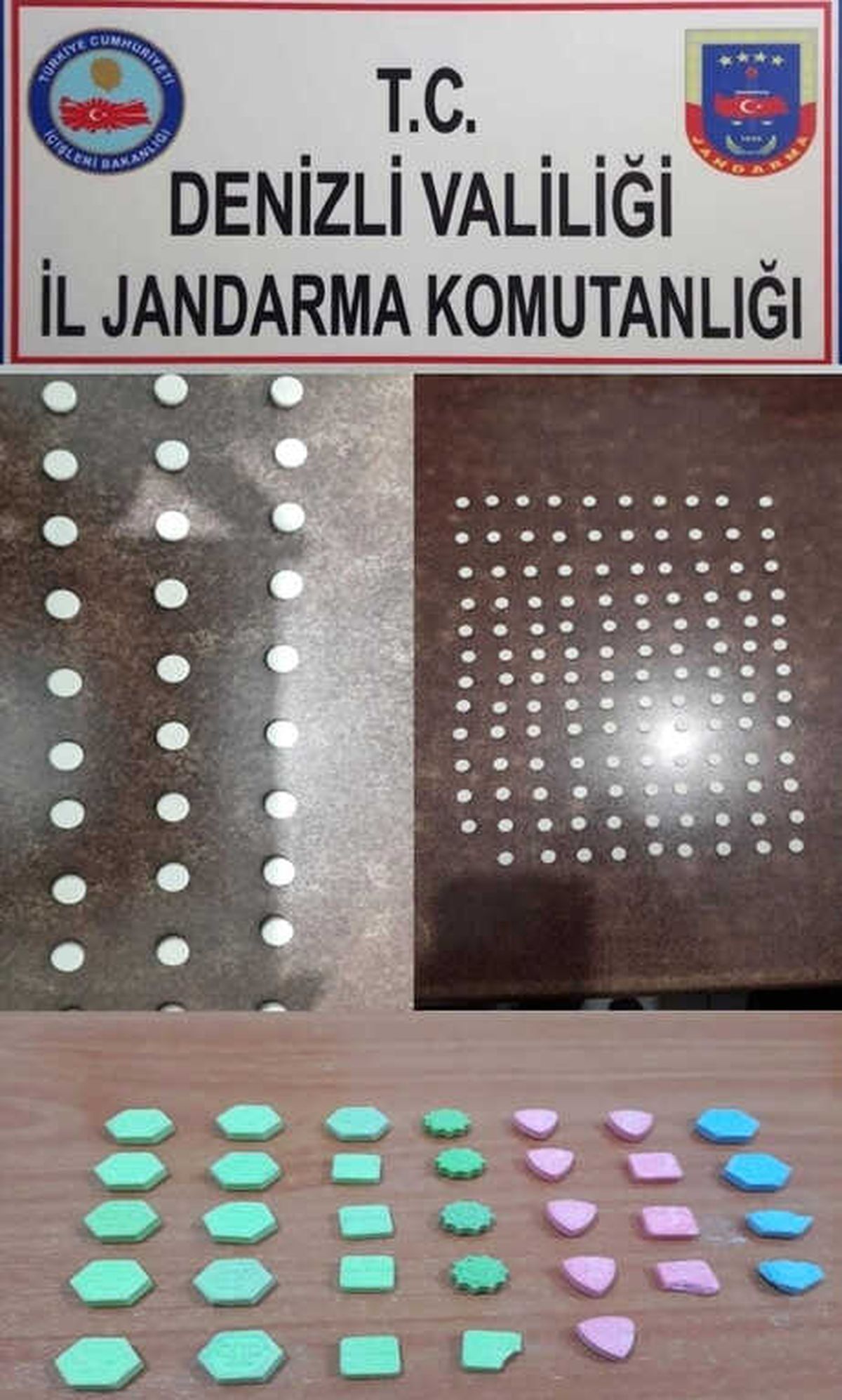 Jandarma 169 Adet Extacy İsimli Uyuşturucu Hap Yakaladı