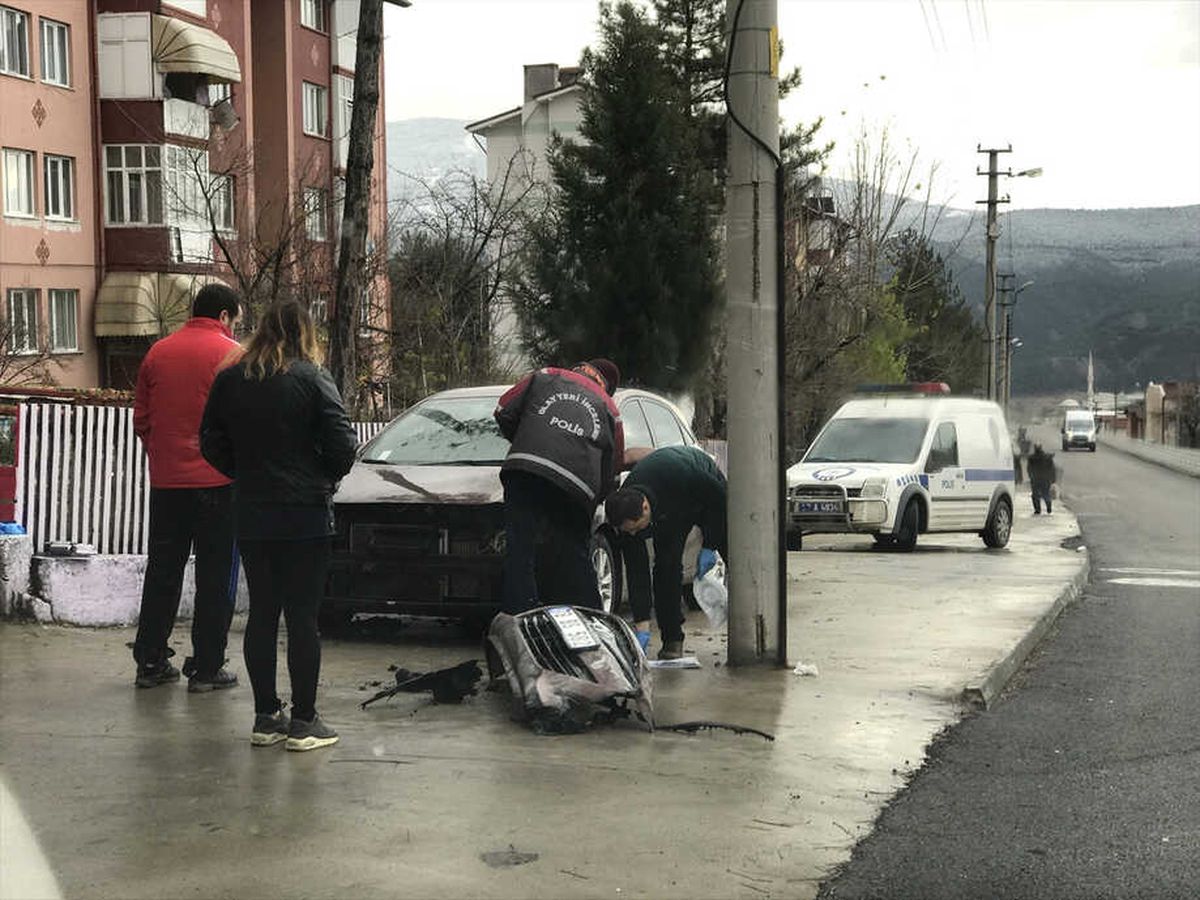 Karabük\'te Araç Yangını