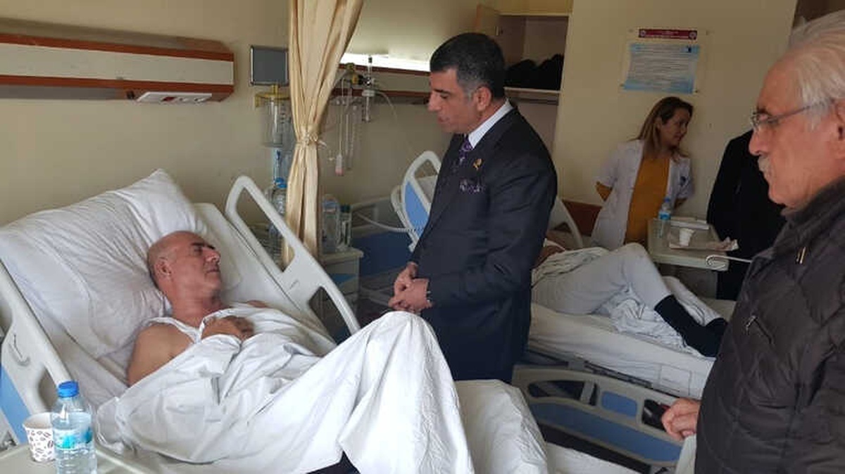 Milletvekili Erol, Yaralıları Ziyaret Etti