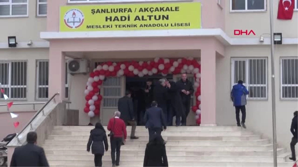 Şanlıurfa Akçakale\'de 24 Derslikli Okulun Açılışı Yapıldı