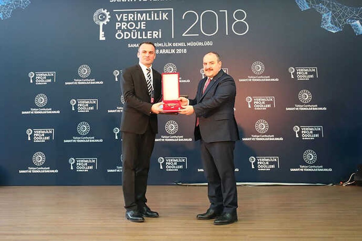 Vestel\'e Verimlilik Ödülü