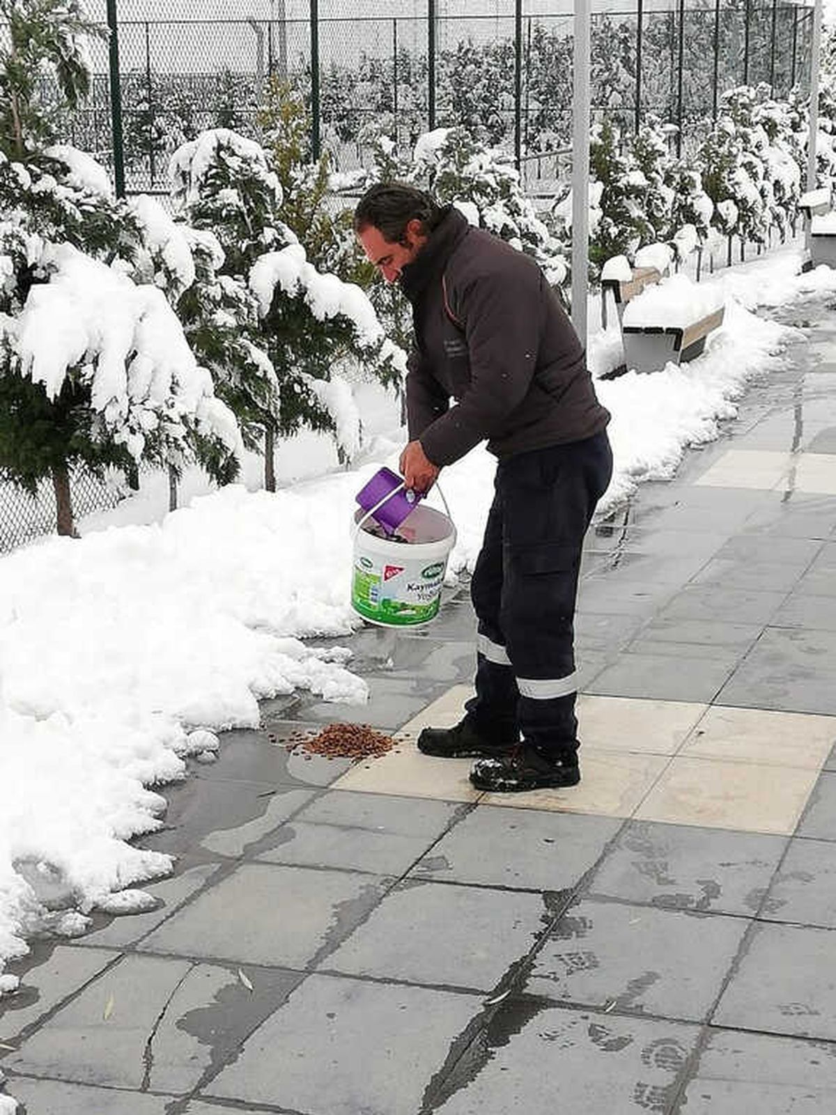 Aksaray Belediyesi Doğaya Yem Bıraktı