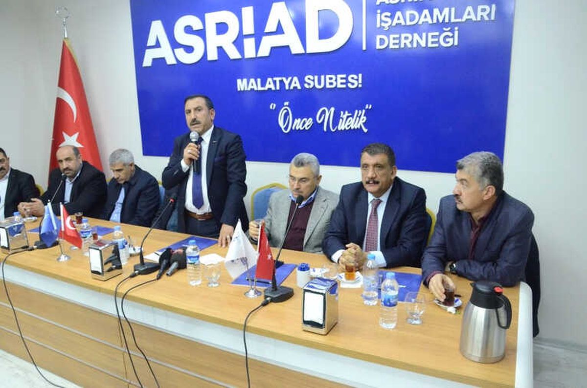 Başkan Gürkan, Asriad Malatya Şubesini Ziyaret Etti