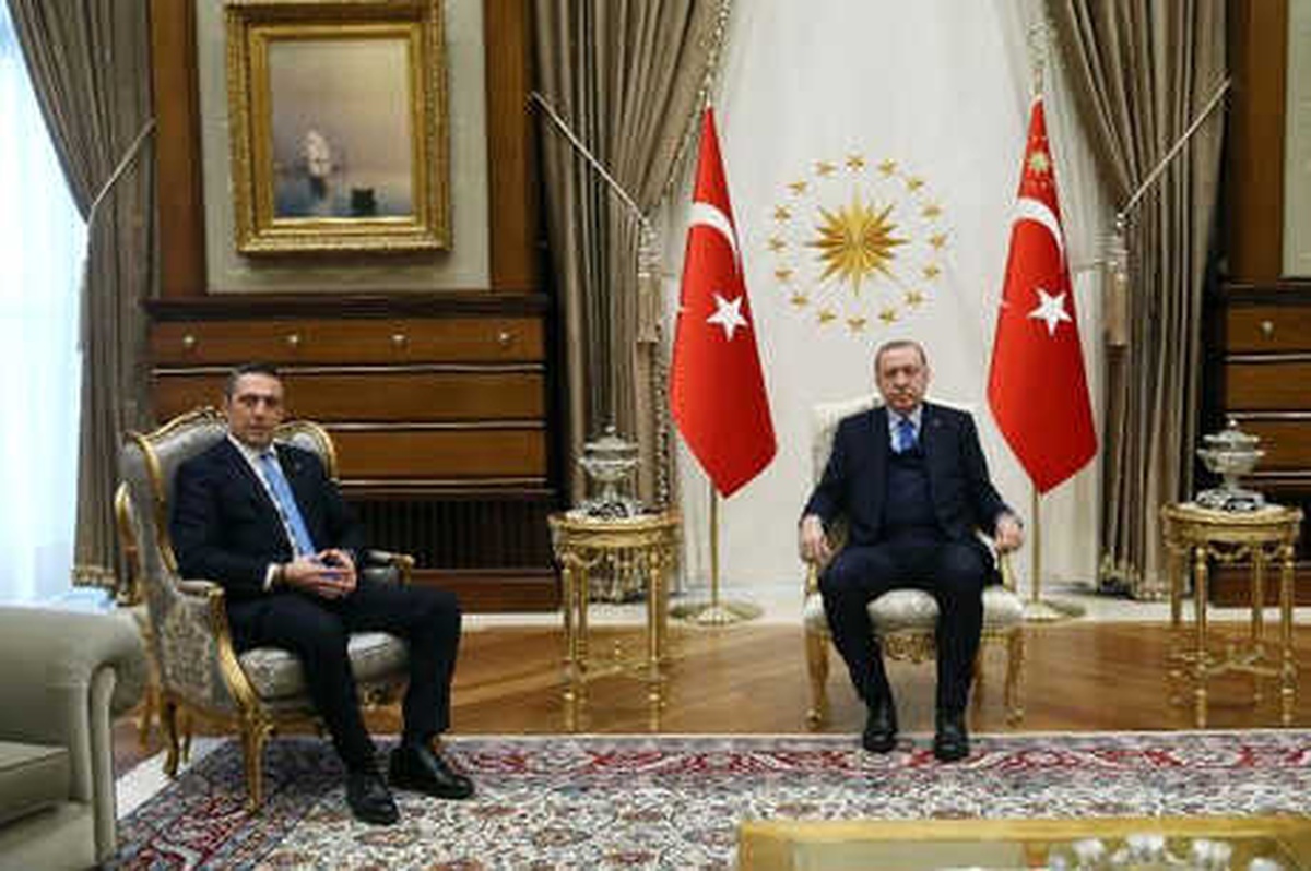 Cumhurbaşkanı Erdoğan, Ali Koç\'u Kabul Etti