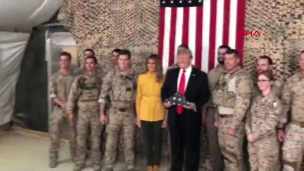 Dha Dış ? Trump, Irak\'taki Amerikan Ordu Birliklerini Ziyaret Etti