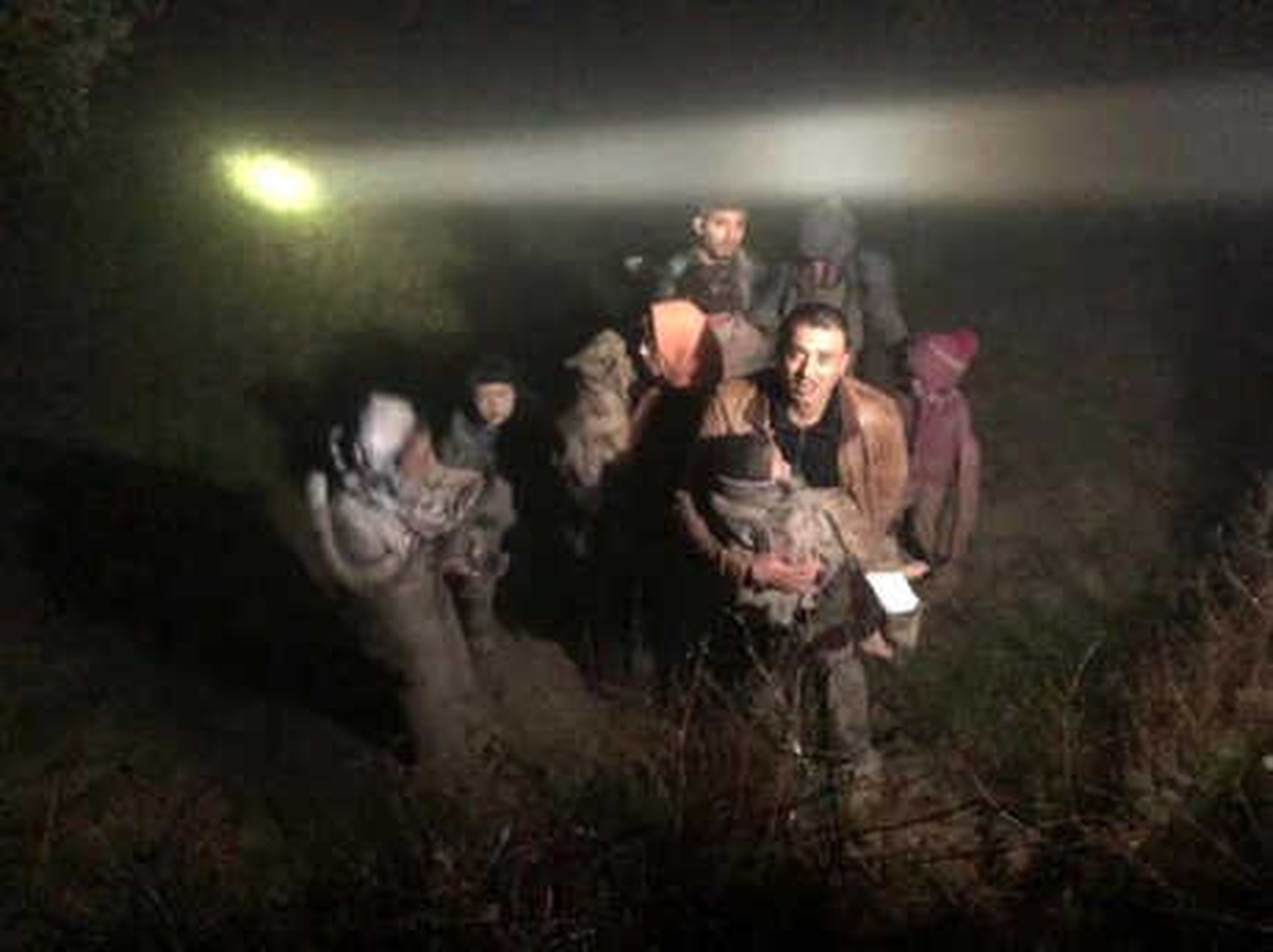 Donma Tehlikesi Geçiren Suriyeliler Kurtarıldı