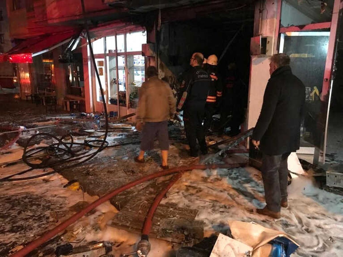 Dükkanda Patlama: 2 Yaralı