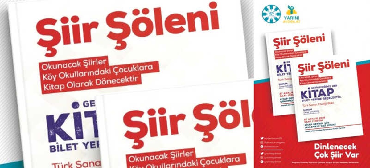 Gençler, Şiir Okuyup Köy Okulları İçin Kitap Toplayacaklar