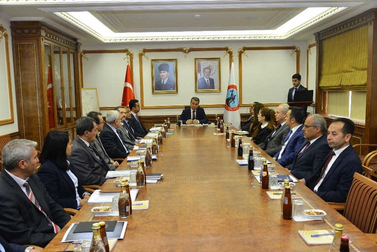 İçişleri Bakanlığınca Sunula Hizmetler, İzleme Değerlendirme Sistemi (İzdes) Toplantısında...