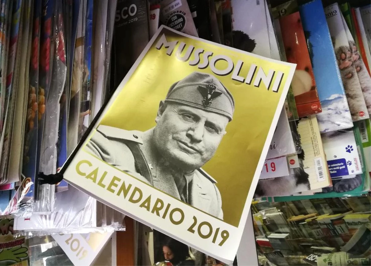 İtalya 2019\'a Mussolini Takvimleriyle Giriyor
