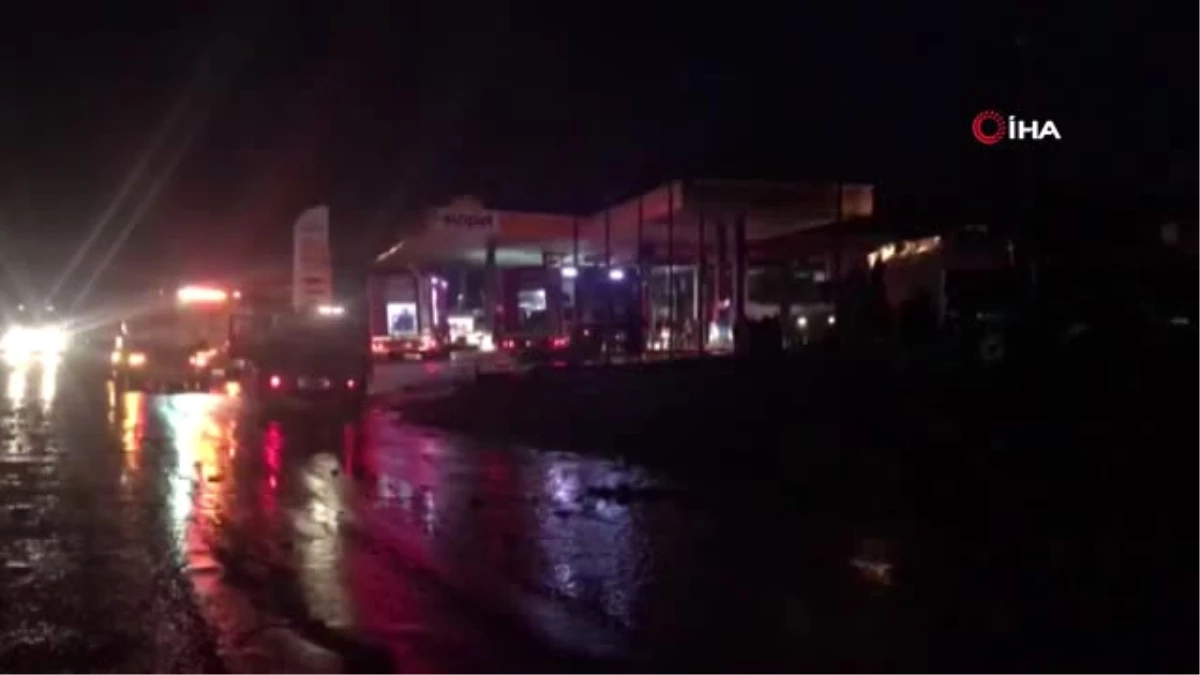 Petrol İstasyonundaki Çıkan Yangın Söndürüldü