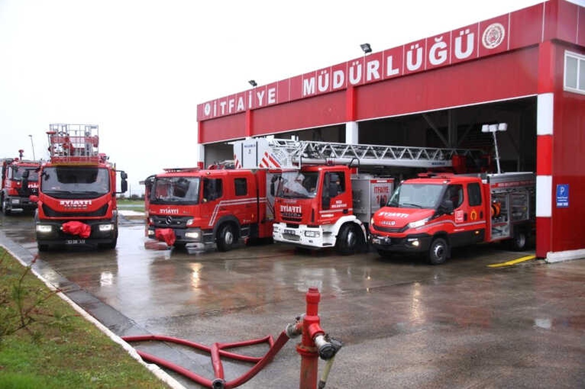 Rize Belediyesi\'nden İtfaiye Birimine Beş Yılda 7 Milyon TL Yatırım Yapıldı