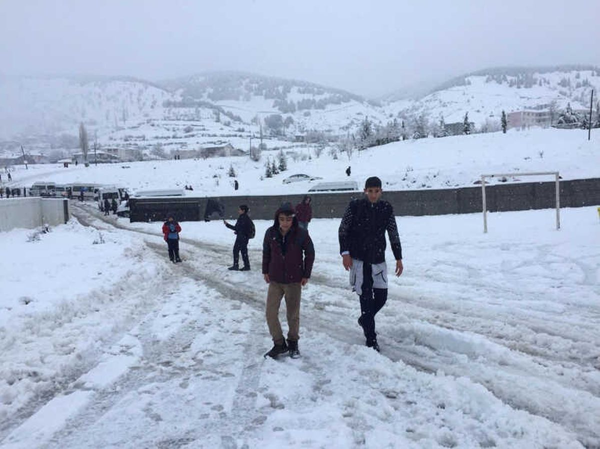 Sincik\'te Okullar Tatil