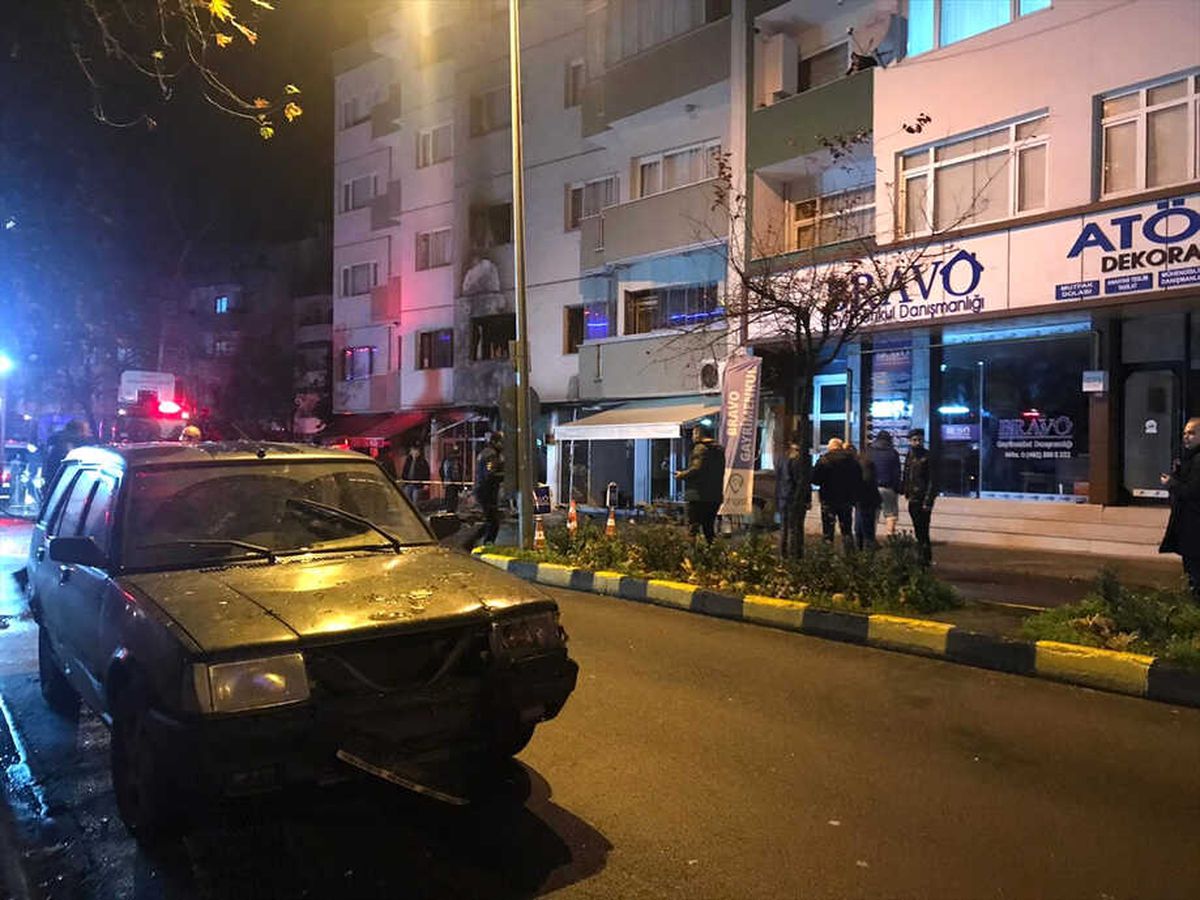 Trabzon\'da Tüpgaz Bayisinde Patlama