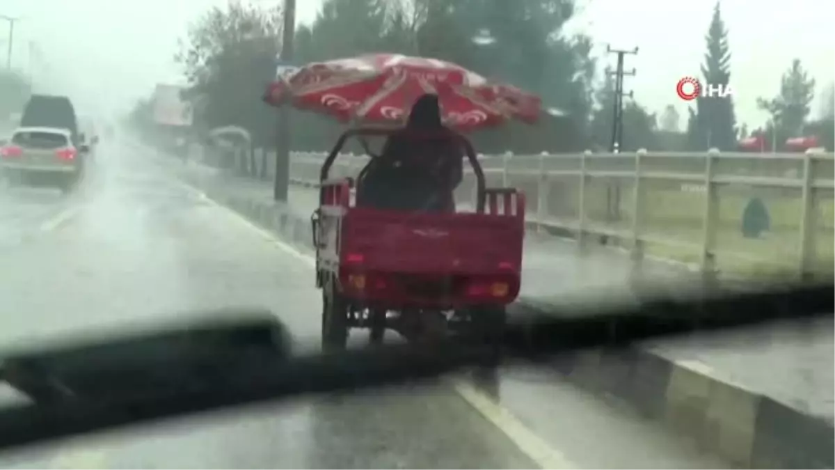 Trafikte Şaşırtan Görüntü