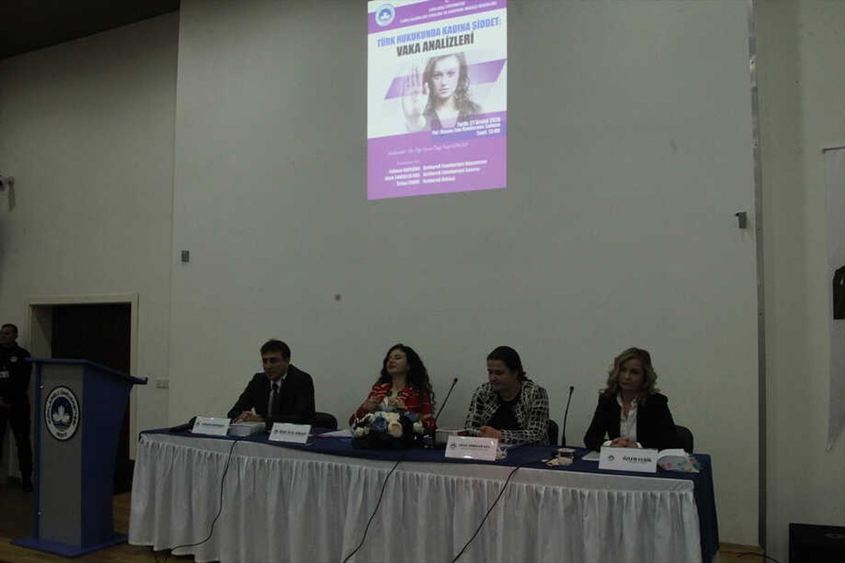Türk Hukukunda Kadına Şiddet" Konferansı