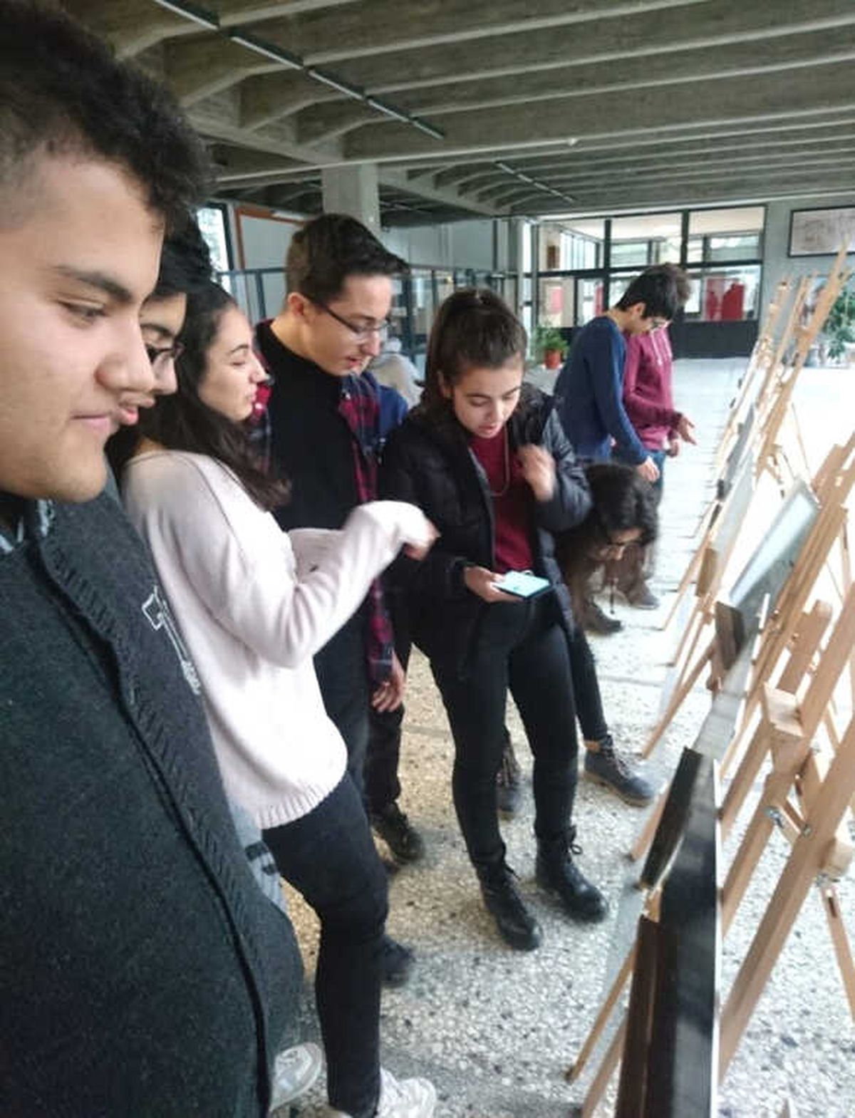 Ankara Fen Lisesi\'nde Ankara Sergisi