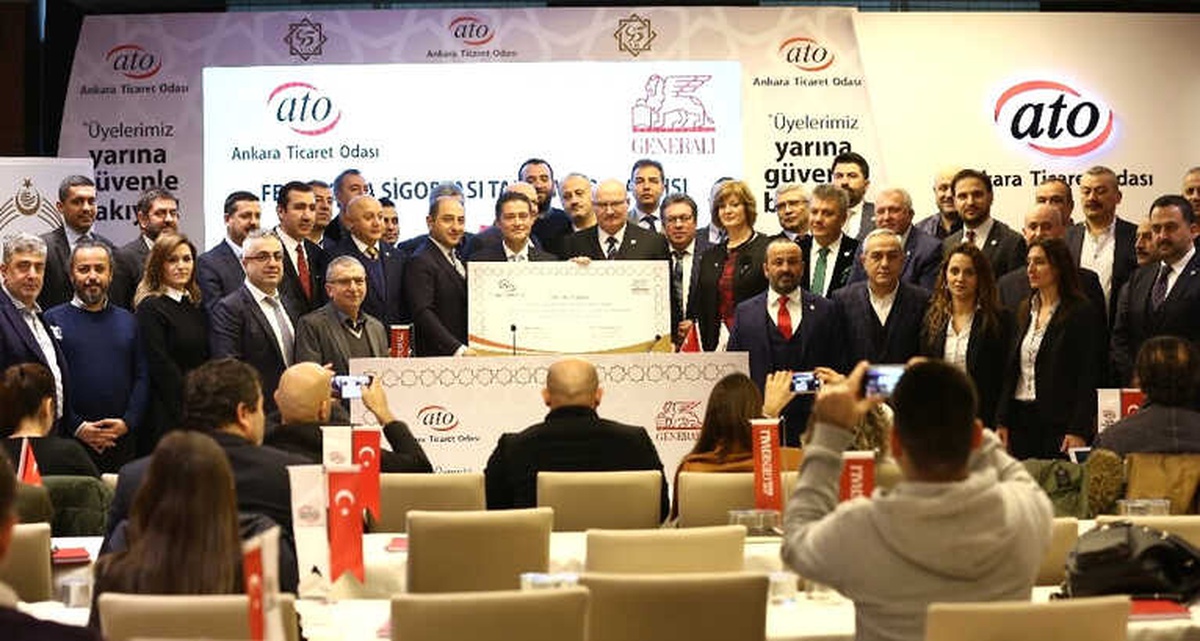 ATO\'dan Üyelerine Ferdi Kaza Sigortası