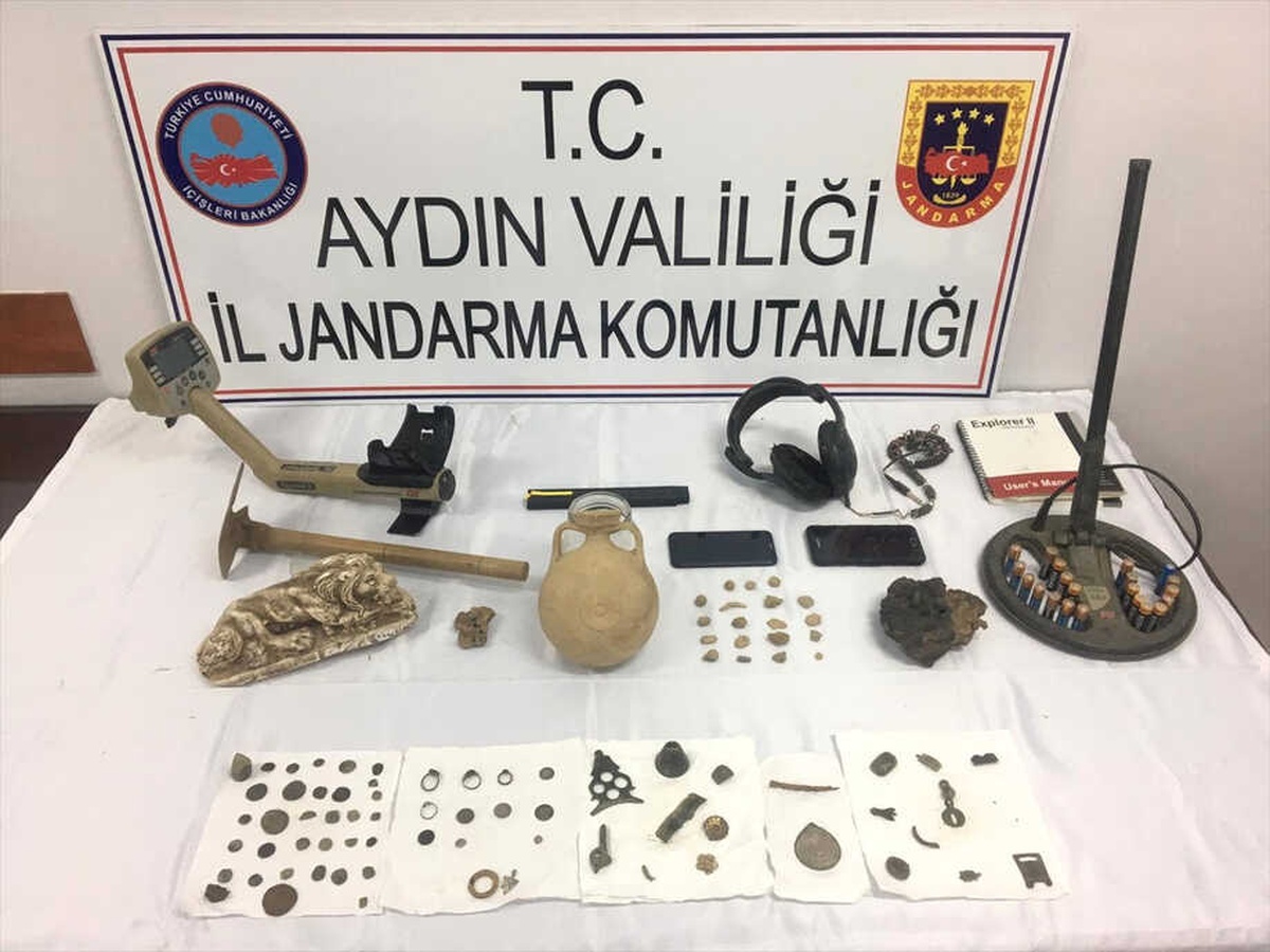 Aydın\'da Tarihi Eser Kaçakçılığı Operasyonu