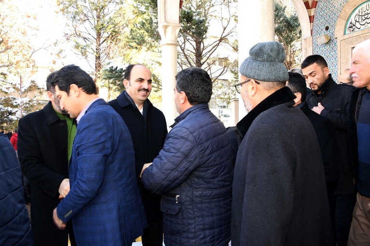 Başkan Altay, Belediye Camisinde Vatandaşlarla Buluştu