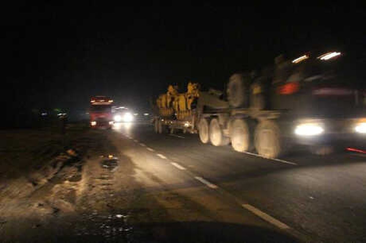Çankırı\'dan Gönderilen Zpt\'ler Nusaybin\'den Geçti