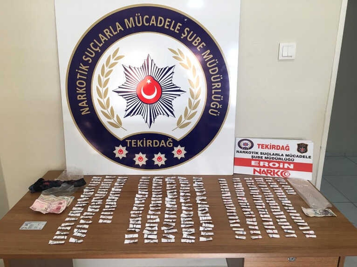 Çorlu Polisi Zehir Tacirlerinin Kökünü Kazıyor
