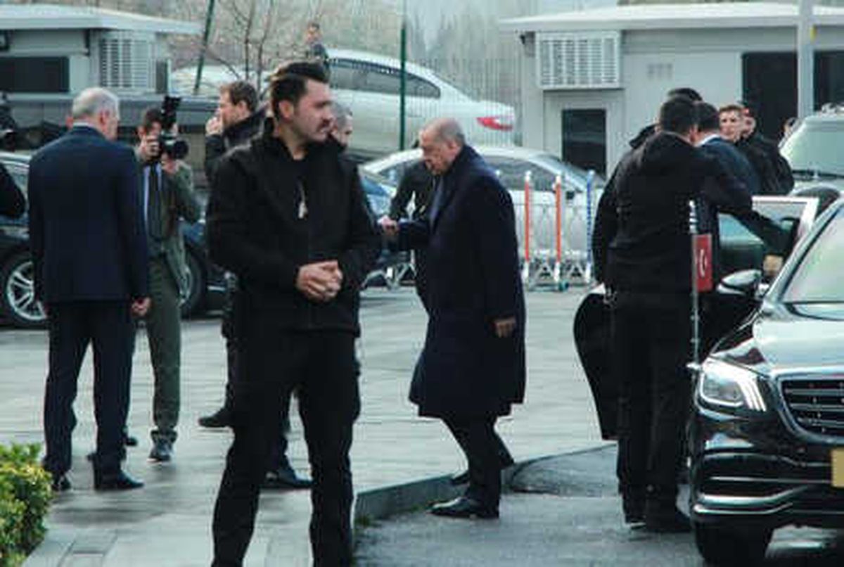 Cumhurbaşkanı Erdoğan AK Parti İl Binasında