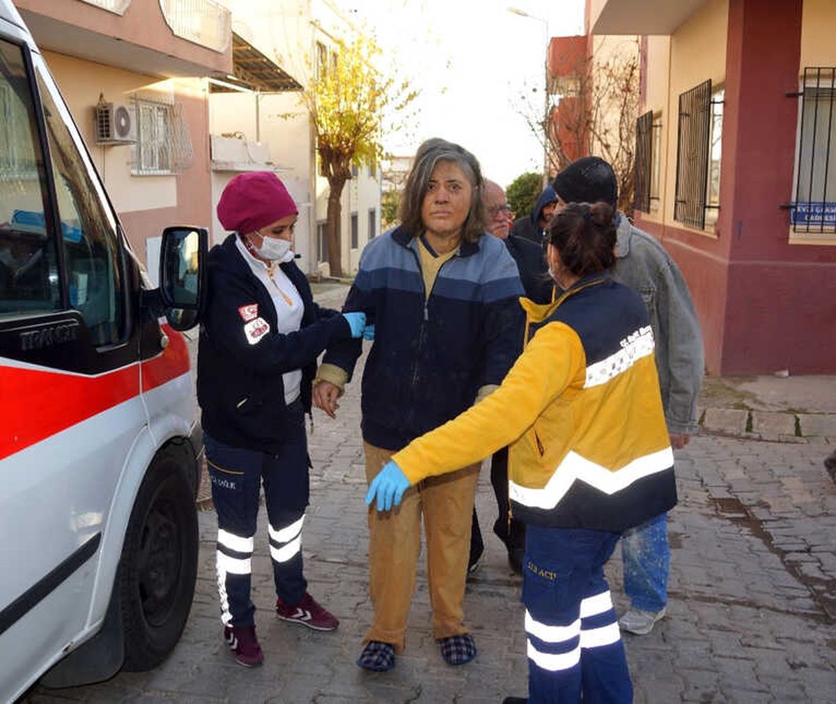 Elektrik Sobasından Çıkan Yangın Engelli Kadını Evsiz Bıraktı