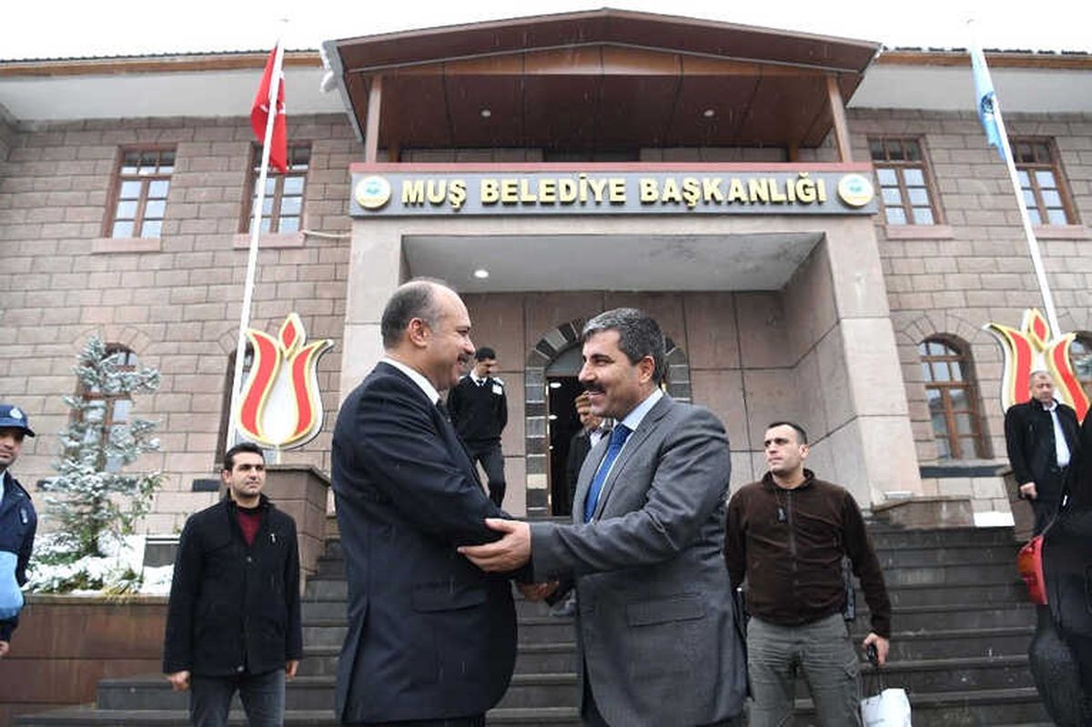 İl Emniyet Müdürü Aktaş\'tan Başkan Asya\'ya Veda Ziyareti