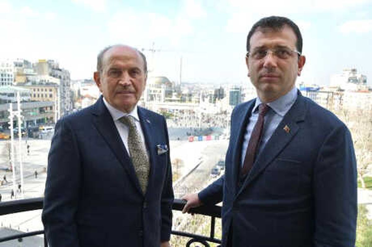 İmamoğlu\'ndan Kadir Topbaş\'a Ziyaret (1)