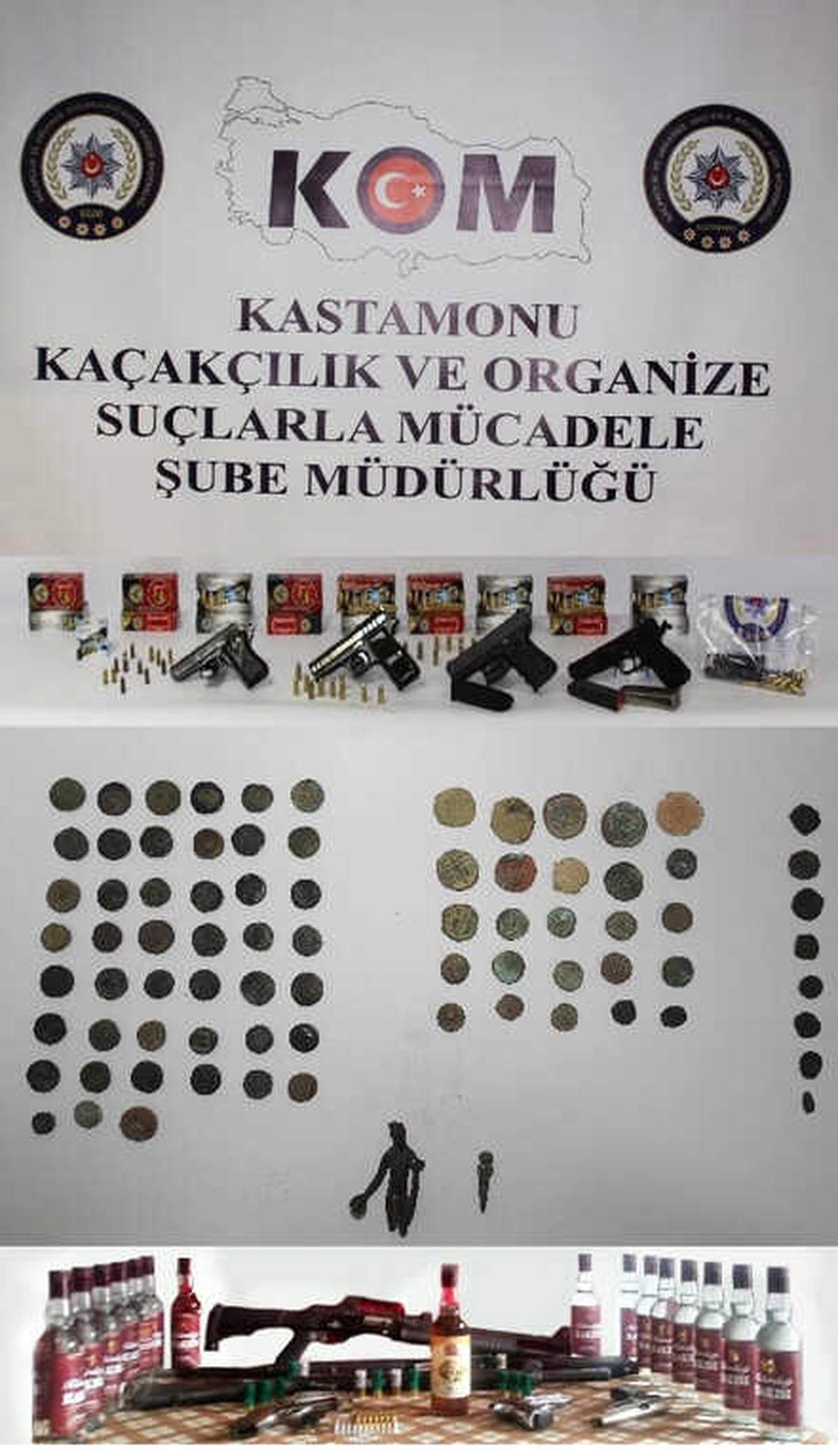 Kastamonu\'da Tarihi Eser Kaçakçılığı: 7 Gözaltı