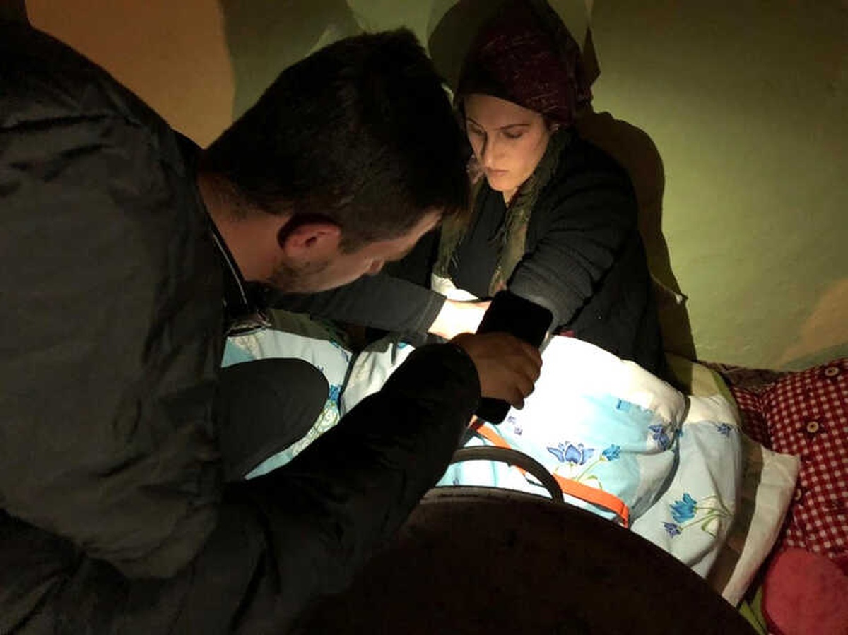 Köyde Doğum Yapan Anne İçin Seferberlik