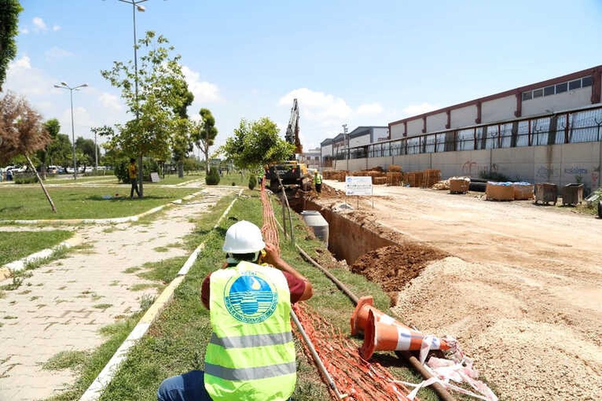 Meski Bekirde Kavşağı Alt Yapı Deplase Çalışmalarını Tamamladı