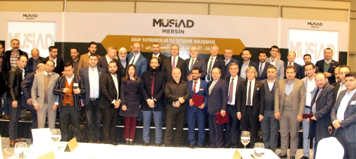 Müsiad Mersin, Arap İş Adamları ile Bir Araya Geldi